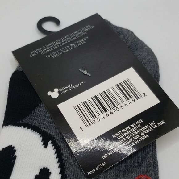 MICKEY Mouse ankle no show socks Disney accessories - Picture 3 of 4